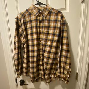 Button Down Flannel - Size Large